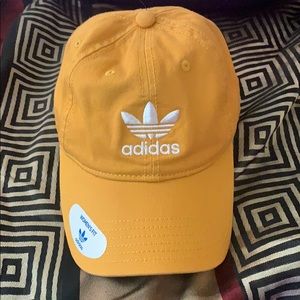 Yellow adidas baseball cap
